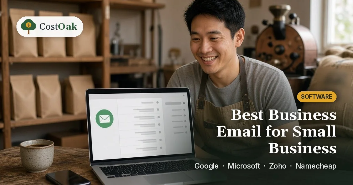 Best Business Email for Small Business: Google, Microsoft, Zoho, Namecheap