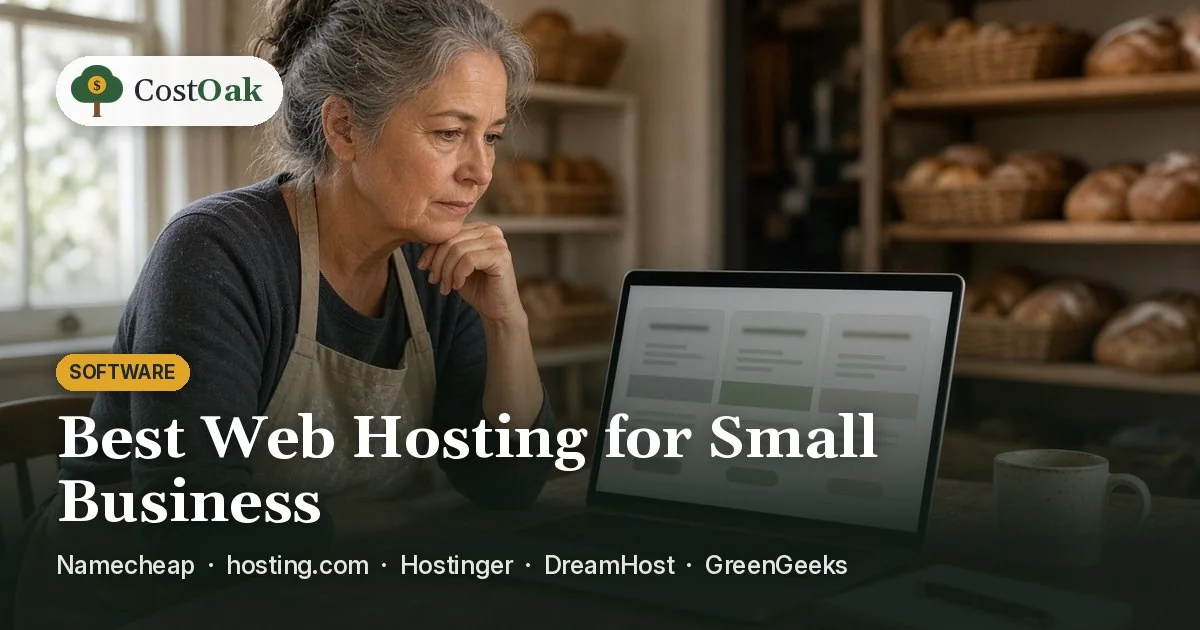 Best Web Hosting for Small Business: Namecheap, hosting.com, Hostinger, DreamHost, GreenGeeks
