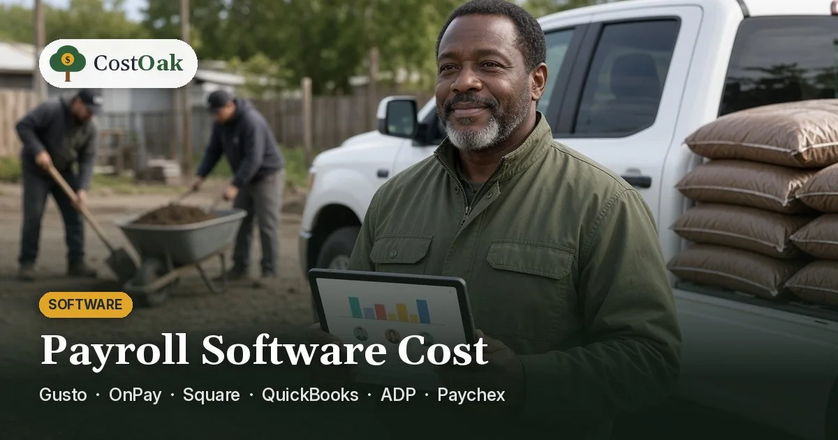 Payroll Software Cost: Gusto, OnPay, Square, QuickBooks, ADP, Paychex