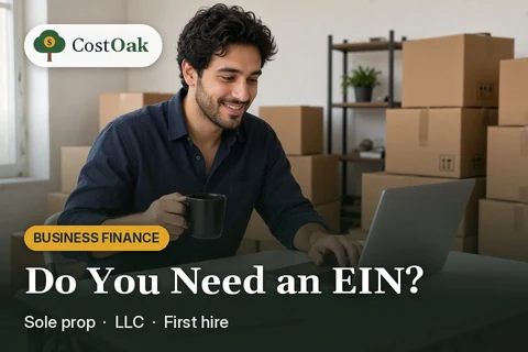 Do You Need an EIN?: Sole prop, LLC, First hire