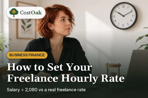 How to Set Your Freelance Hourly Rate: Salary ÷ 2,080 vs a real freelance rate