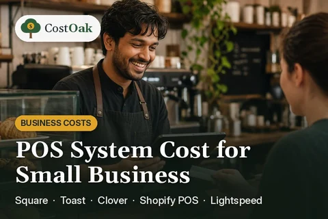 POS System Cost for Small Business: Square, Toast, Clover, Shopify POS, Lightspeed
