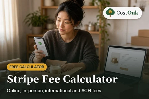 Stripe Fee Calculator: Online, in-person, international and ACH fees