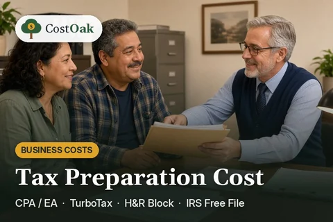 Tax Preparation Cost: CPA / EA, TurboTax, H&R Block, IRS Free File